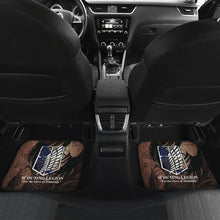 Load image into Gallery viewer, Mikasa Ackerman Attack On Titan Car Floor Mats For Fan Anime Universal Fit 175802 - CarInspirations