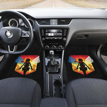 Load image into Gallery viewer, Mikasa Attack On Titan Car Floor Mats Universal Fit - CarInspirations