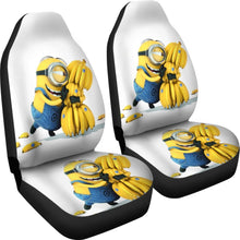 Load image into Gallery viewer, Minion Banana 2020 Seat Covers Amazing Best Gift Ideas 2020 Universal Fit 090505 - CarInspirations