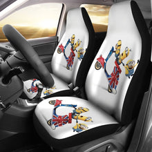 Load image into Gallery viewer, Minion Motobike 2020 Seat Covers Amazing Best Gift Ideas 2020 Universal Fit 090505 - CarInspirations