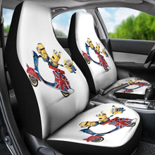 Load image into Gallery viewer, Minion Motobike 2020 Seat Covers Amazing Best Gift Ideas 2020 Universal Fit 090505 - CarInspirations