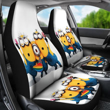 Load image into Gallery viewer, Minion Party 2020 Seat Covers Amazing Best Gift Ideas 2020 Universal Fit 090505 - CarInspirations