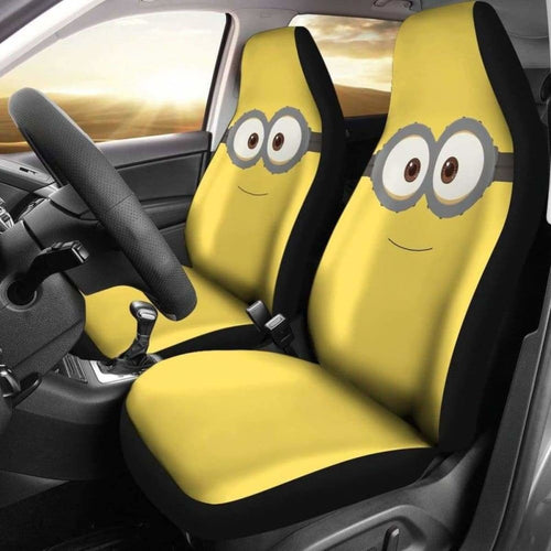 Minions Car Seat Covers Universal Fit 051012 - CarInspirations