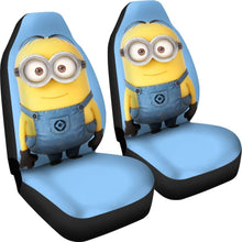 Load image into Gallery viewer, Minions Seat Covers Amazing Best Gift Ideas 2020 Universal Fit 090505 - CarInspirations