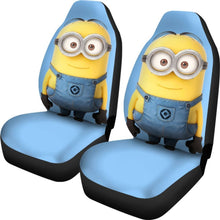 Load image into Gallery viewer, Minions Seat Covers Amazing Best Gift Ideas 2020 Universal Fit 090505 - CarInspirations