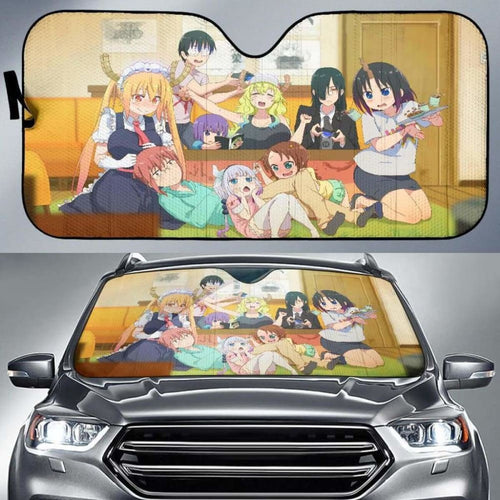 Miss KobayashiS Dragon Maid Car Auto Sun Shades Universal Fit 051312 - CarInspirations