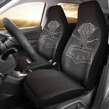 Load image into Gallery viewer, Mjollnir Of Odin In Viking Style Car Seat Covers Nn8 Universal Fit 215521 - CarInspirations
