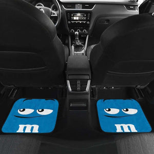 M&M Blue Chocolate Car Floor Mats Universal Fit - CarInspirations