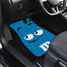 Load image into Gallery viewer, M&amp;M Blue Chocolate Car Floor Mats Universal Fit - CarInspirations