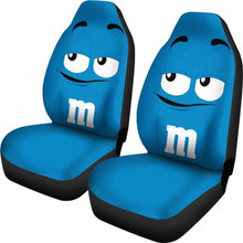 Load image into Gallery viewer, M&amp;M Chocolate Car Seat Covers Universal Fit 051012 - CarInspirations