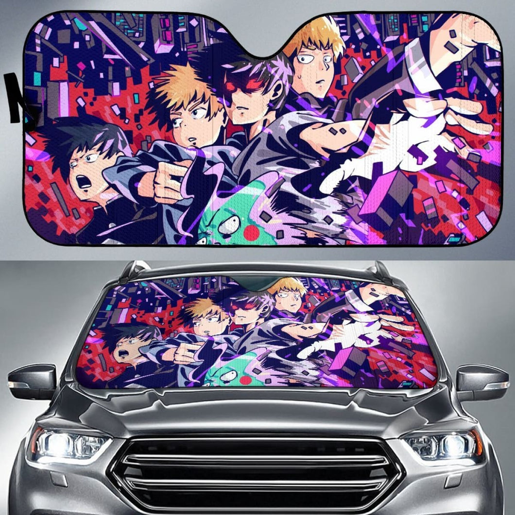 Mob Psycho 100 Cool Car Auto Sunshade Anime 2020 Universal Fit 225311 - CarInspirations