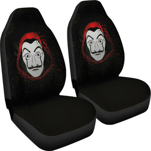 Money Heist Dali Mask Seat Covers Amazing Best Gift Ideas 2020 Universal Fit 090505 - CarInspirations