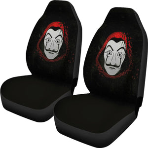 Money Heist Dali Mask Seat Covers Amazing Best Gift Ideas 2020 Universal Fit 090505 - CarInspirations