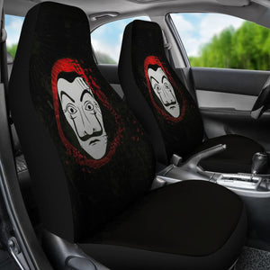 Money Heist Dali Mask Seat Covers Amazing Best Gift Ideas 2020 Universal Fit 090505 - CarInspirations