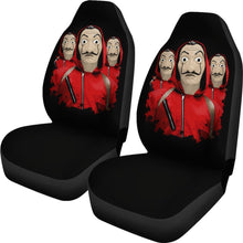 Load image into Gallery viewer, Money Heist Mask Minimalist Seat Covers Amazing Best Gift Ideas 2020 Universal Fit 090505 - CarInspirations