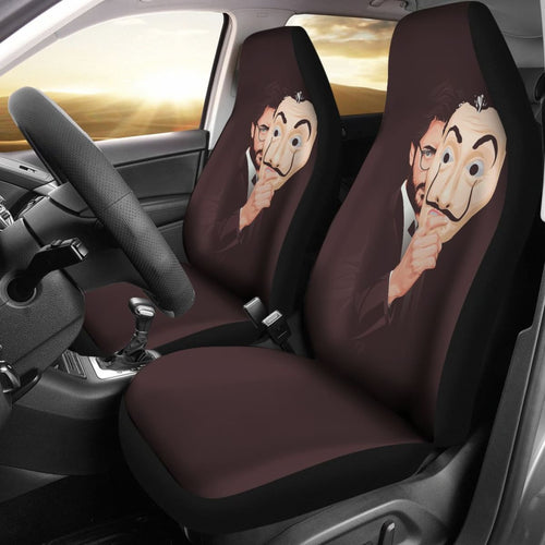 Money Heist Profesor Seat Covers Amazing Best Gift Ideas 2020 Universal Fit 090505 - CarInspirations