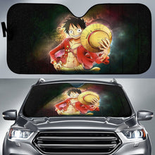 Load image into Gallery viewer, Monkey D. Luffy Car Sun Shades One Piece Anime H033120 Universal Fit 225311 - CarInspirations