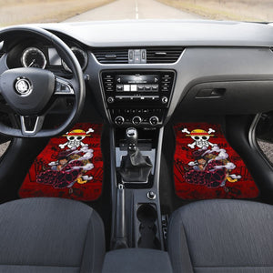 Monkey D. Luffy One Piece Car Floor Mats Manga Mixed Anime Cute Universal Fit 175802 - CarInspirations