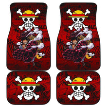 Load image into Gallery viewer, Monkey D. Luffy One Piece Car Floor Mats Manga Mixed Anime Cute Universal Fit 175802 - CarInspirations