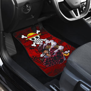 Monkey D. Luffy One Piece Car Floor Mats Manga Mixed Anime Cute Universal Fit 175802 - CarInspirations