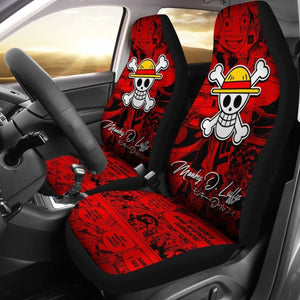 Monkey D. Luffy One Piece Car Seat Covers Lt03 Universal Fit 225721 - CarInspirations