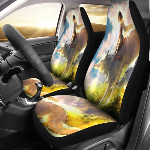 Mononoke Princess Seat Covers Amazing Best Gift Ideas 2020 Universal Fit 090505 - CarInspirations
