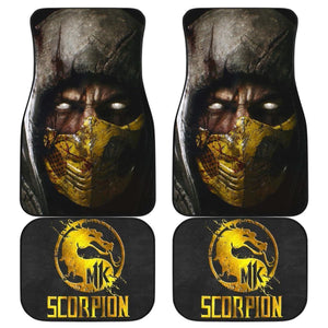 Mortal Kombat Golden Scorpion Car Floor Mats For Gamer Mn05 Universal Fit 111204 - CarInspirations