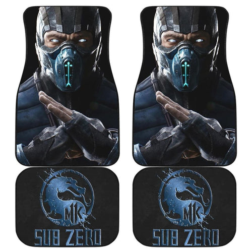 Mortal Kombat Sub-Zero Car Floor Mats For Gamer Mn05 Universal Fit 111204 - CarInspirations