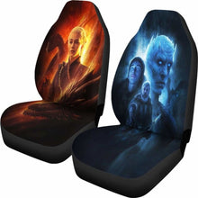 Load image into Gallery viewer, Mother Of Dragon Vs Night King Car Seat Covers Universal Fit 051012 - CarInspirations
