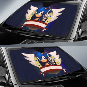 Movie Sonic The Hedgehog Car Sun Shades H033120 Universal Fit 225311 - CarInspirations