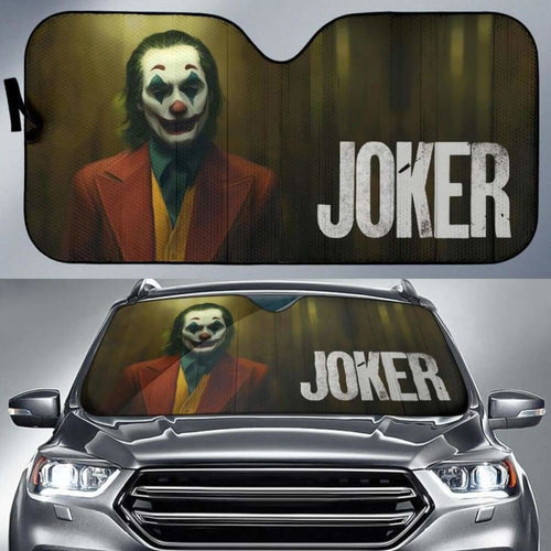 Movie Suicide Squad Car Sun Shades Joker Universal Fit 051012 - CarInspirations