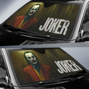 Movie Suicide Squad Car Sun Shades Joker Universal Fit 051012 - CarInspirations