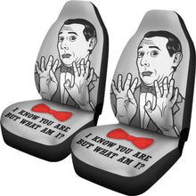 Load image into Gallery viewer, Movie Wee Pee Herman Car Seat Covers Amazing Gift Ideas Universal Fit 173905 - CarInspirations