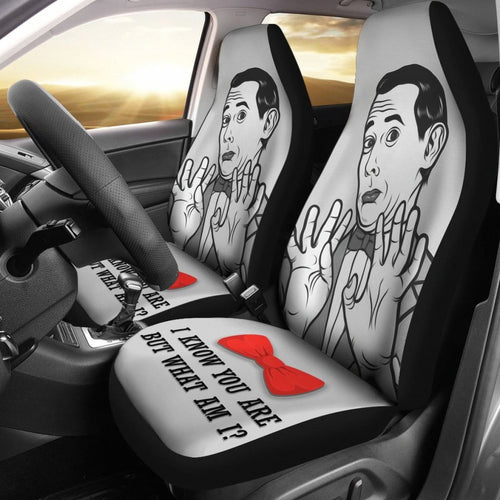 Movie Wee Pee Herman Car Seat Covers Amazing Gift Ideas Universal Fit 173905 - CarInspirations