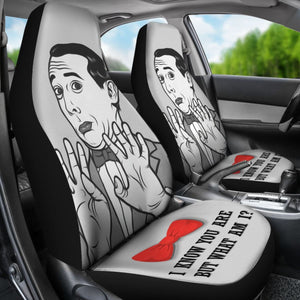 Movie Wee Pee Herman Car Seat Covers Amazing Gift Ideas Universal Fit 173905 - CarInspirations