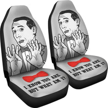 Load image into Gallery viewer, Movie Wee Pee Herman Car Seat Covers Amazing Gift Ideas Universal Fit 173905 - CarInspirations