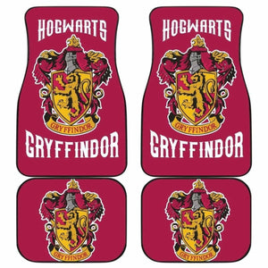 Movies Harry Potter Car Floor Mats Gryffindor Fan Gift Universal Fit 051012 - CarInspirations