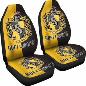 Movies Harry Potter Car Seat Covers Hufflepuff Fan Gift Universal Fit 051012 - CarInspirations