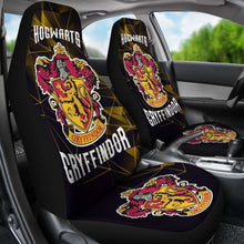 Load image into Gallery viewer, Movies Harry Potter Gryffindor Fan Gift Car Seat Covers Universal Fit 051012 - CarInspirations