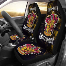 Load image into Gallery viewer, Movies Harry Potter Gryffindor Fan Gift Car Seat Covers Universal Fit 051012 - CarInspirations