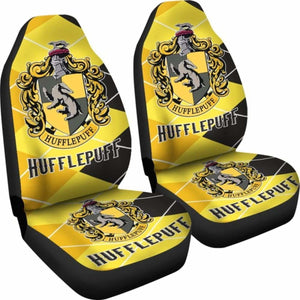 Movies Harry Potter Hufflepuff Car Seat Covers Fan Gift Universal Fit 051012 - CarInspirations