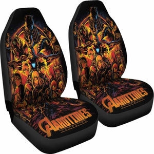 My Hero Academia Avengers Car Seat Covers Universal Fit 051012 - CarInspirations