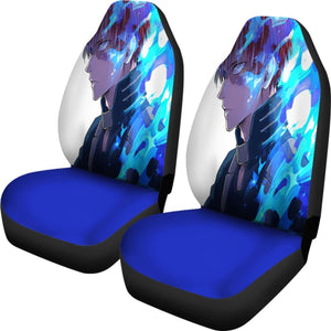 My Hero Academia Blue Seat Covers Amazing Best Gift Ideas 2020 Universal Fit 090505 - CarInspirations