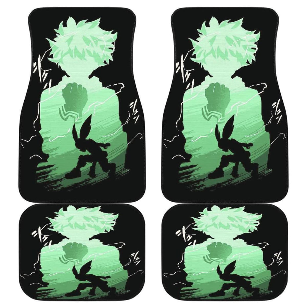 My Hero Academia Boku Art Car Floor Mats Anime Fan Gift H051520 Universal Fit 072323 - CarInspirations