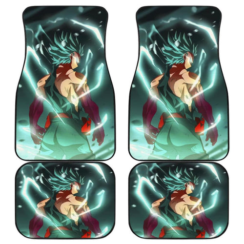 My Hero Academia Boku Art Car Floor Mats Manga Fan Gift H051520 Universal Fit 072323 - CarInspirations