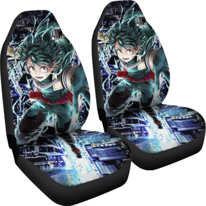 My Hero Academia Boku Art Car Seat Covers Manga Fan Gift H051520 Universal Fit 072323 - CarInspirations