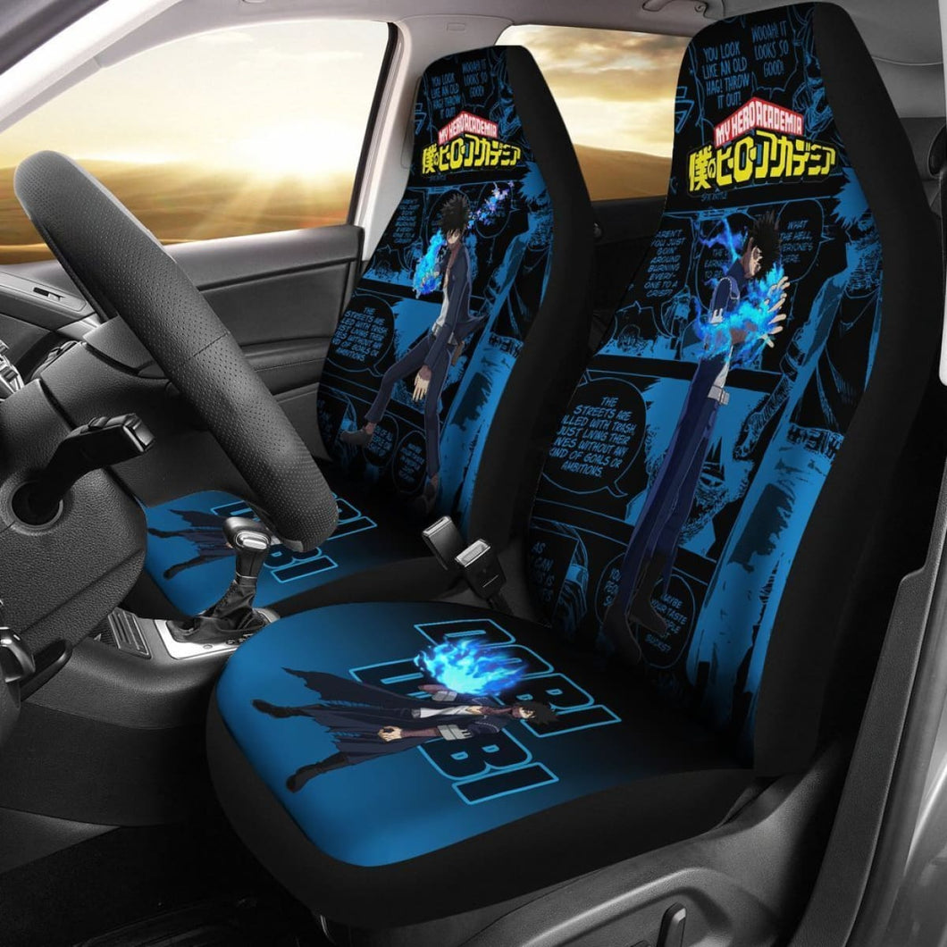 My Hero Academia Manga Mixed Anime Dabi Car Seat Covers Universal Fit 194801 - CarInspirations