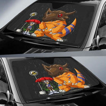 Load image into Gallery viewer, My Neighbor Digimon Auto Sun Shades 918b Universal Fit - CarInspirations