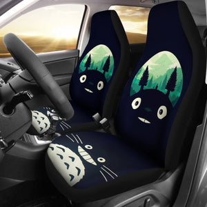 My Neighbor Totoro Black Design Car Seat Covers Lt03 Universal Fit 225721 - CarInspirations
