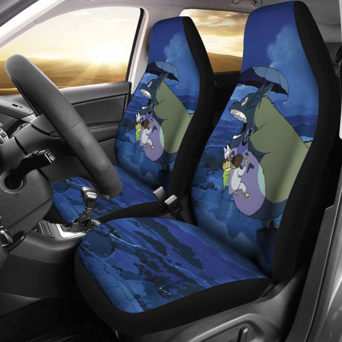 My Neighbor Totoro Flying Up Above Car Seat Covers Lt03 Universal Fit 225721 - CarInspirations